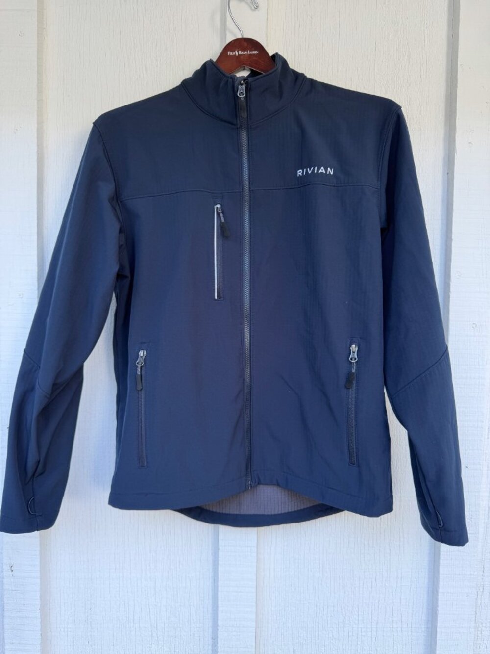 Rivian Service Mechanic Exclusive Navy Jacket & Fleece - Size Medium